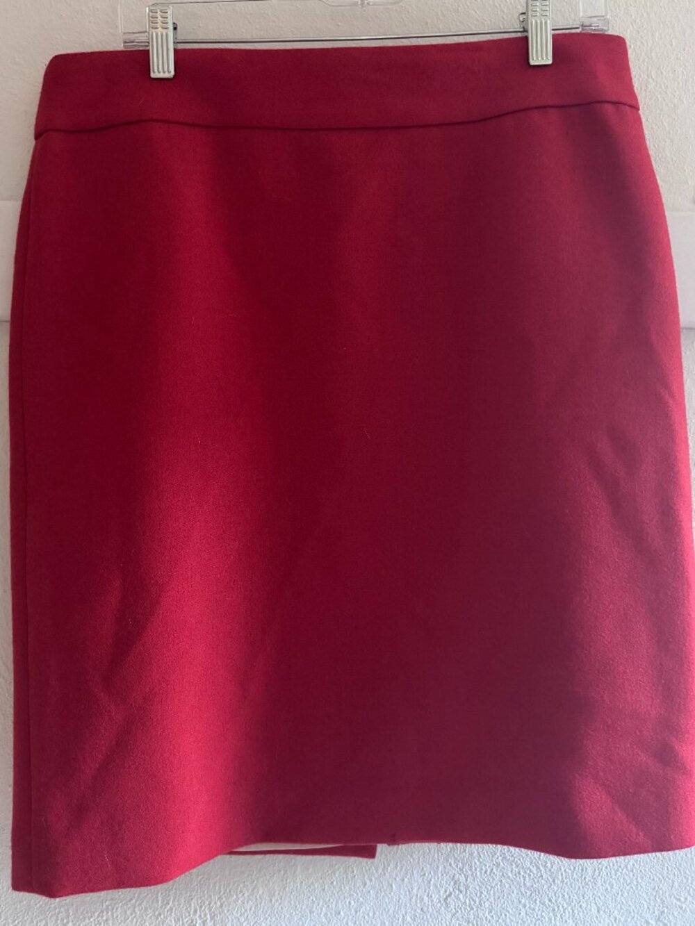 J.Crew Beautiful Wool Skirt Burnt Orange Size 12